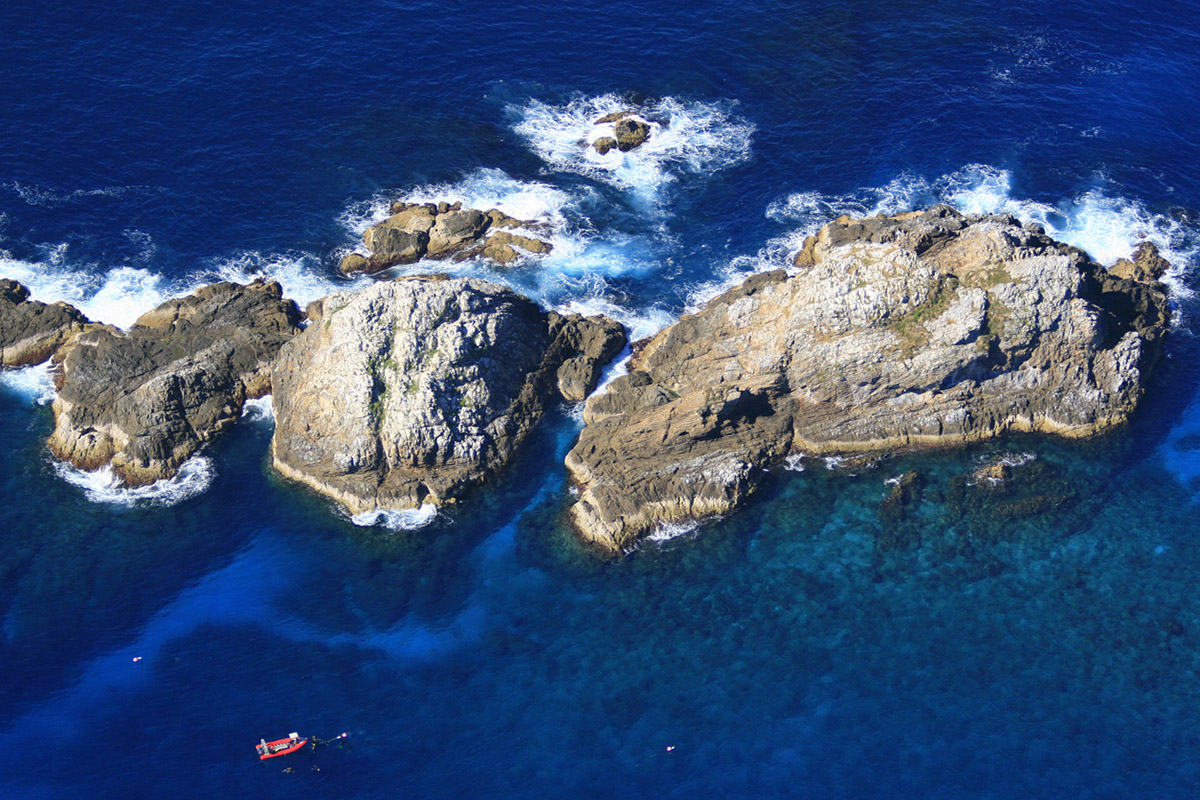 Diving in Julian Rocks